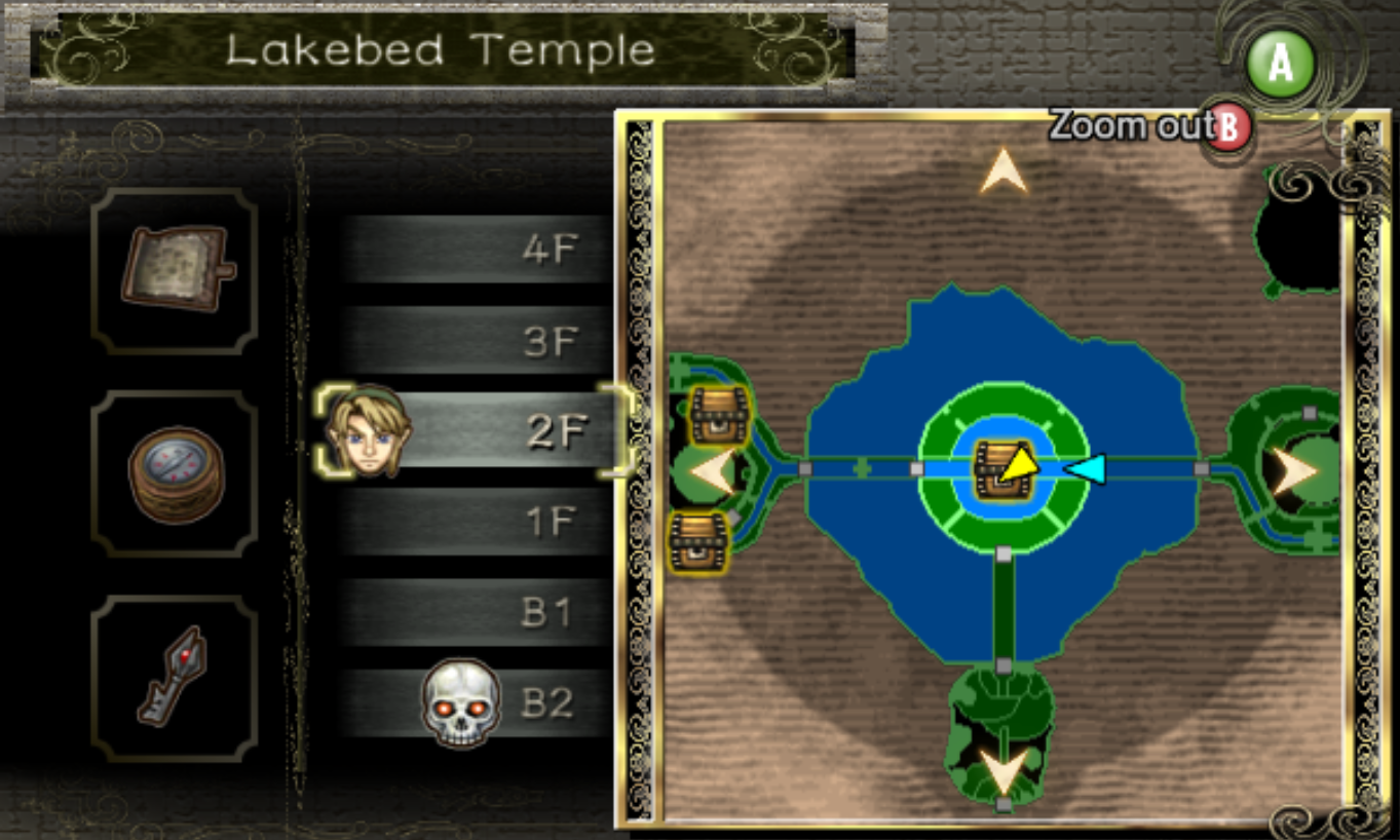 Lakebed Temple - Second Piece of Heart